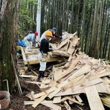 p6/6レピーター局舎メンテ＆撤去作業